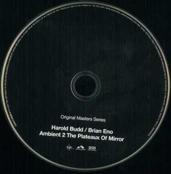 CD Harold Budd: Ambient 2 The Plateaux Of Mirror 395382