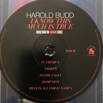 2LP Harold Budd: I Know This Much Is True (Music From The HBO Series) LTD | CLR 350008