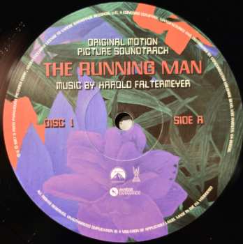 2LP Harold Faltermeyer: The Running Man (Original Motion Picture Soundtrack) DLX 136655