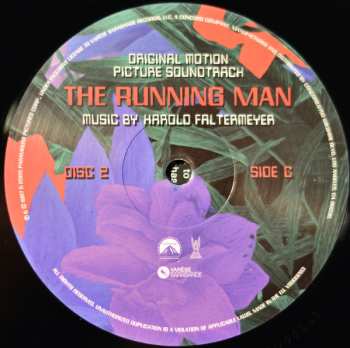 2LP Harold Faltermeyer: The Running Man (Original Motion Picture Soundtrack) DLX 136655
