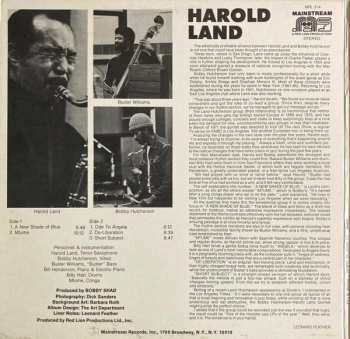 CD Harold Land: New Shade Of Blue