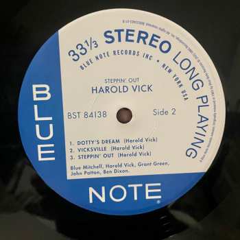 LP Harold Vick: Steppin' Out! 451898