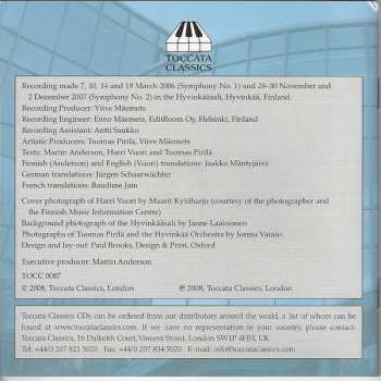 CD Harri Vuori: Symphonies Nos. 1 And 2 537282