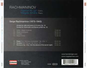 CD Harriet Krijgh: Rachmaninov 329597