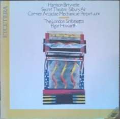 Album Harrison Birtwistle: Secret Theatre · Silbury Air · Carmen Arcadiae Mechanicae Perpetuum