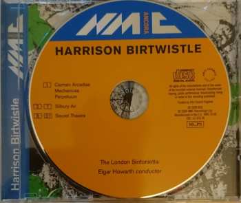 CD Harrison Birtwistle: Secret Theatre · Silbury Air · Carmen Arcadiae Mechanicae Perpetuum 525944