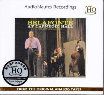 2CD Harry Belafonte: Belafonte At Carnegie Hall The Complete Concert NUM | LTD 519320