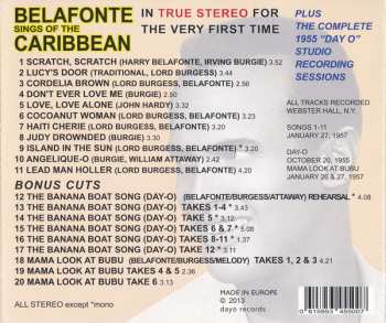 CD Harry Belafonte: Belafonte Sings Of The Caribbean 91900