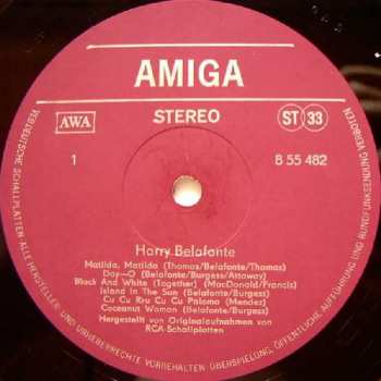 LP Harry Belafonte: Harry Belafonte 487049
