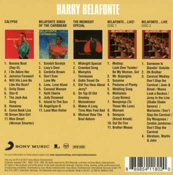 5CD/Box Set Harry Belafonte: Original Album Classics 26766