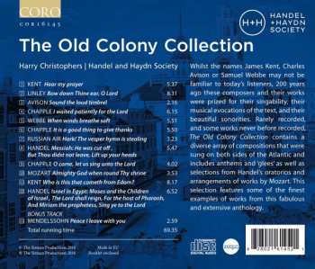 CD Harry Christophers: The Old Colony Collection 378615