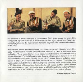 CD Harry Edison And His Orchestra: Sweets