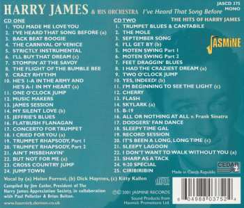 2CD Harry James And His Orchestra: I've Heard That Song Before 323534