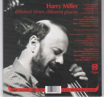 CD Harry Miller: Different Times, Different Places