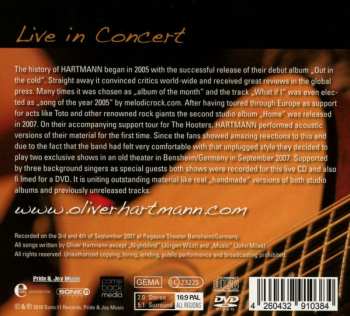 CD/DVD Hartmann: Handmade - Live In Concert 260791