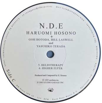 2LP Haruomi Hosono: N . D . E 458640