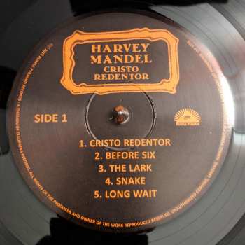 LP Harvey Mandel: Cristo Redentor LTD 360640