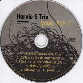 CD Harvie S Trio: Going For It  529723