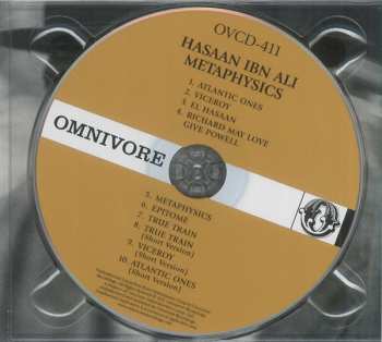 CD Hasaan Ibn Ali: Metaphysics: The Lost Atlantic Album 301814