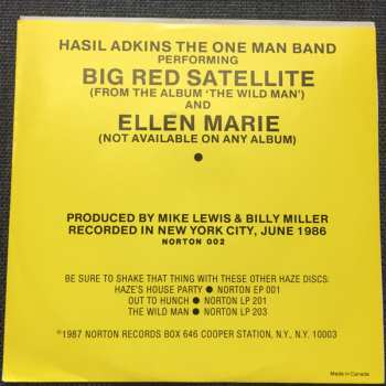 SP Hasil Adkins: Big Red Satellite