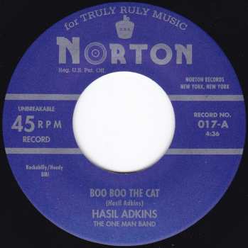 SP Hasil Adkins: Boo Boo The Cat / Mathilda