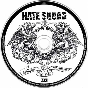CD Hate Squad: Degüello Wartunes 9308