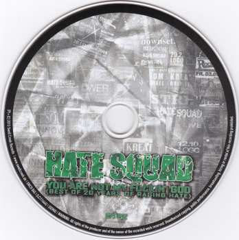 2CD Hate Squad: You Are Not My Fuckin' God (Best Of 20 Years Of Raging Hate) 270364