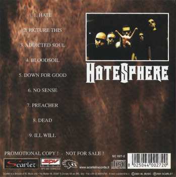 CD HateSphere: HateSphere 468211