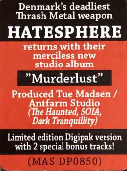 CD HateSphere: Murderlust LTD | DIGI 24353