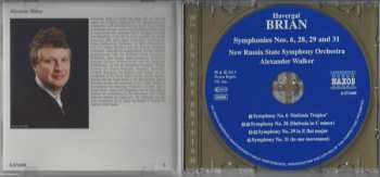 CD Havergal Brian: Symphonies Nos. 6, 28, 29 and 31 182831