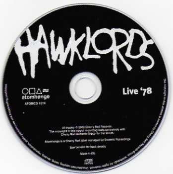 CD Hawklords: Live '78 107513