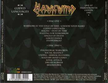 2CD Hawkwind: Coded Languages 354736