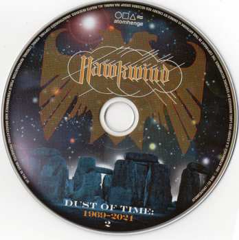 2CD Hawkwind: Dust Of Time (1969-2021) DIGI