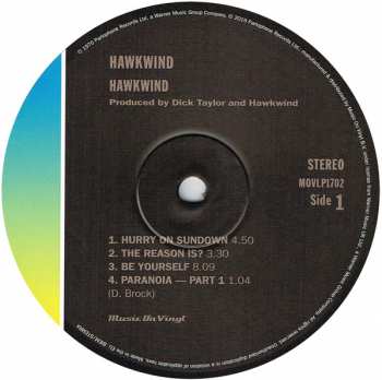 LP Hawkwind: Hawkwind 15510