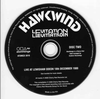 3CD/Box Set Hawkwind: Levitation DLX | LTD 157445
