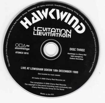 3CD/Box Set Hawkwind: Levitation DLX | LTD 157445