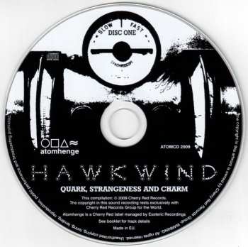 2CD Hawkwind: Quark, Strangeness And Charm 422509