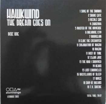 3CD/Box Set Hawkwind: The Dream Goes On - An Anthology 1985 - 1997 104039