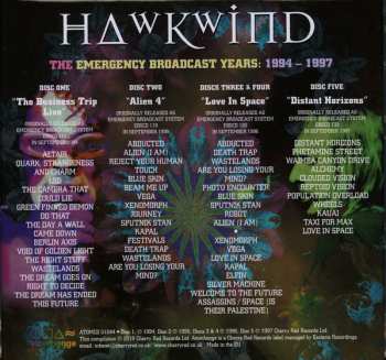 5CD/Box Set Hawkwind: The Emergency Broadcast Years: 1994 - 1997 96245