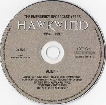 5CD/Box Set Hawkwind: The Emergency Broadcast Years: 1994 - 1997 96245