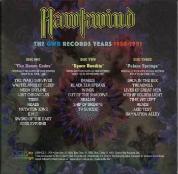 3CD/Box Set Hawkwind: The GWR Records Years 1988-1991 537745