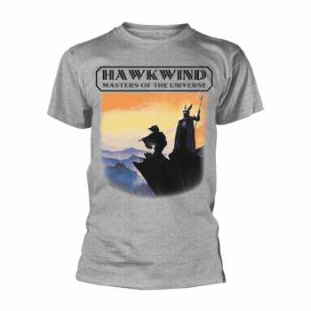 Merch Hawkwind: Tričko Masters Of The Universe (grey) S