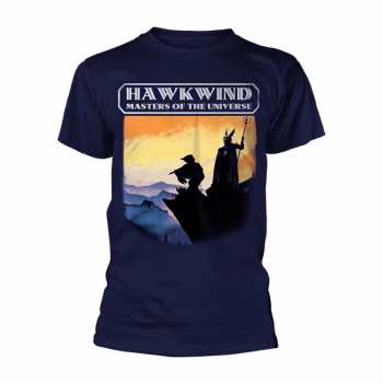 Merch Hawkwind: Tričko Masters Of The Universe (navy) S
