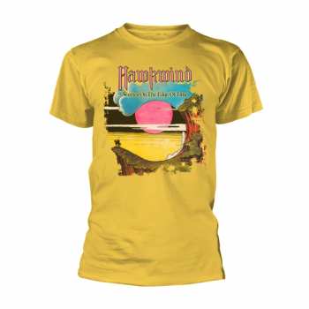 Merch Hawkwind: Warrior On The Edge Of Time (yellow) M