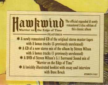 2CD/DVD/Box Set Hawkwind: Warrior On The Edge Of Time 232134