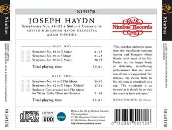 2CD Joseph Haydn: Symphonies Nos. 88-92 & Sinfonia Concertante - The Esterházy Recordings - Volume Seven 491199