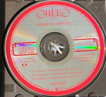 CD Joseph Haydn: Streichquartett Op.77/2 / Streichquartett Op.18/3 / Streichquartett 432881
