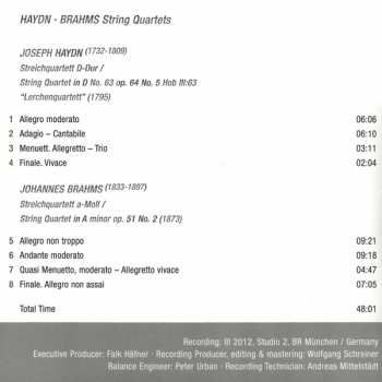 CD Joseph Haydn: String Quartets 457082