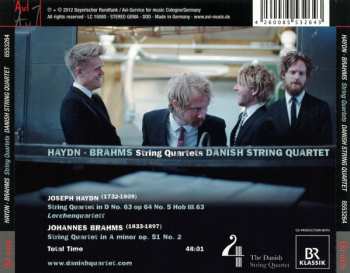 CD Johannes Brahms: String Quartets