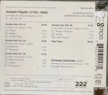 SACD Joseph Haydn: Sonatas For Piano Hoboken XVI: 21, 44, 39, 46 404800